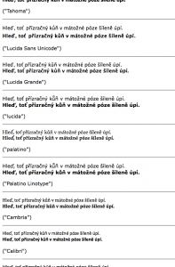 FF3 a česká písma